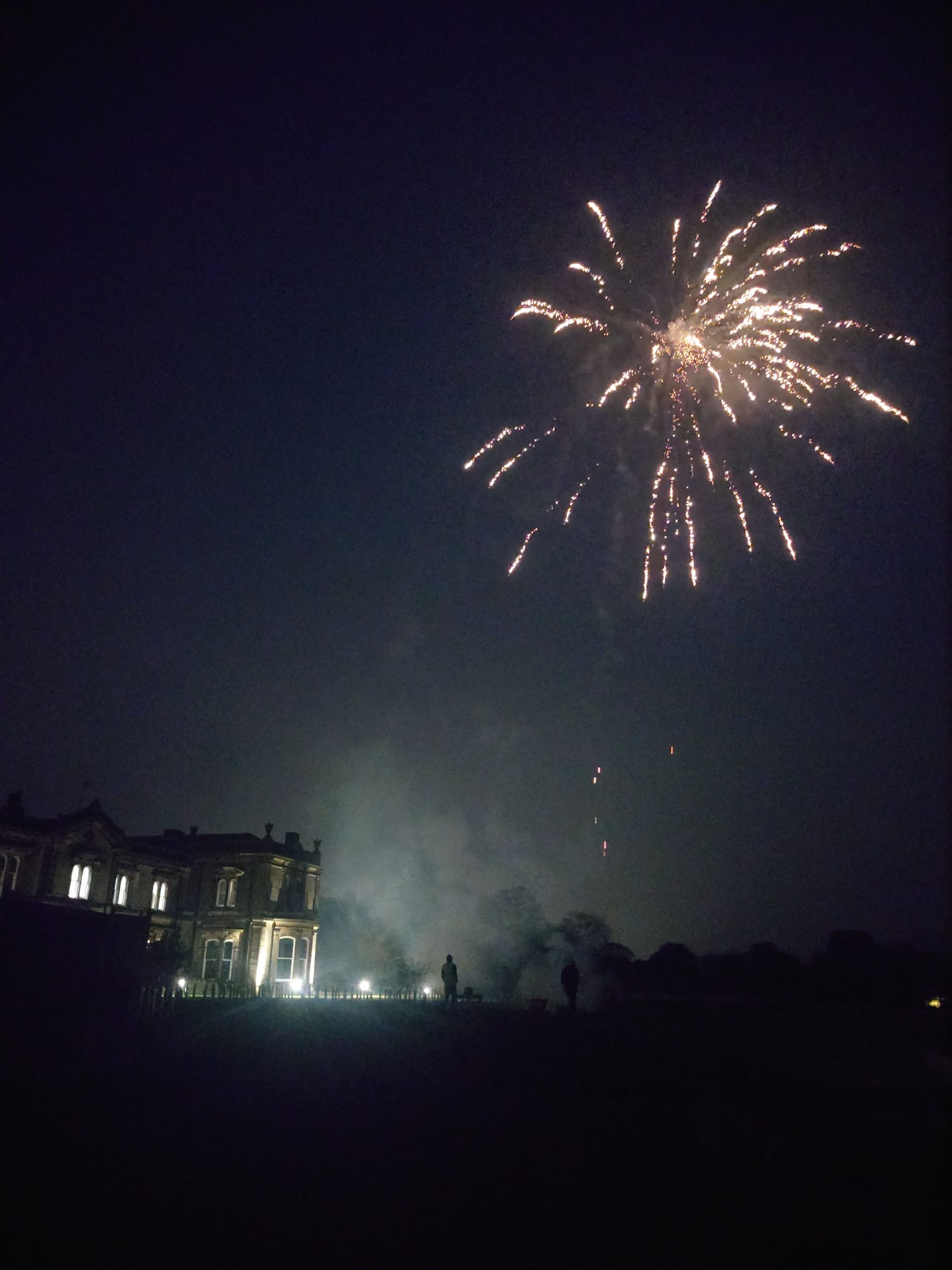 Malsis Hall bonfire night